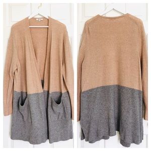 Madewell Block Color Boyfriend Cardigan, size 2x